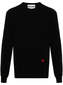 Moschino: Чёрный свитер 