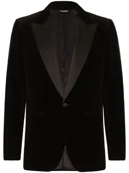 Dolce & Gabbana: Однобортные пиджаки  Velvet