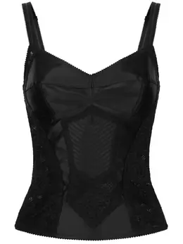 Dolce & Gabbana: Чёрный корсет 