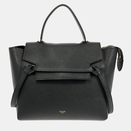 Celine: Чёрная поясная сумка 