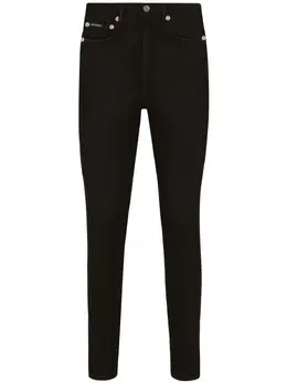 Dolce & Gabbana: Чёрные джинсы 
