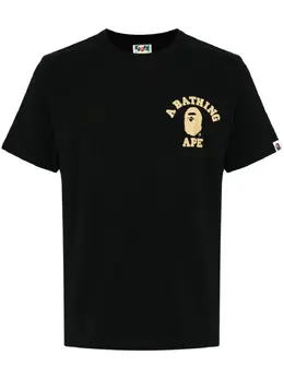 A BATHING APE®: Хлопковая футболка 