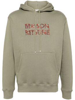 Maison Kitsuné: Зелёная толстовка 