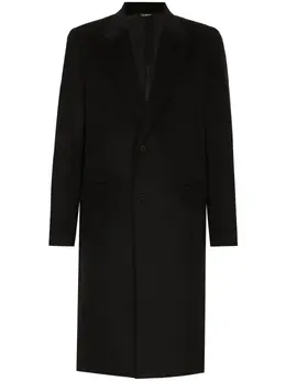 Dolce & Gabbana: Однобортное пальто 