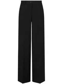 Dolce & Gabbana: Чёрные брюки 