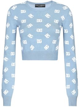 Dolce & Gabbana: Топ с принтом 