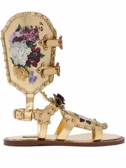 Dolce & Gabbana: Сандалии 