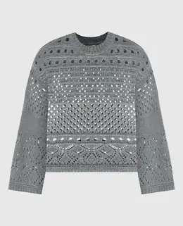 Twinset: Серый свитер 