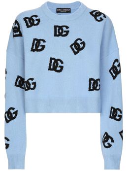 Dolce & Gabbana: Светлый свитер 