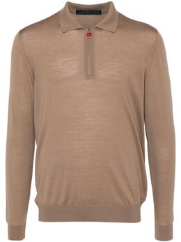 Kiton: Поло из шерсти 