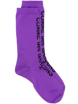 Comme Des Garçons: Фиолетовые носки 