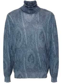 ETRO: Жаккардовый свитер 