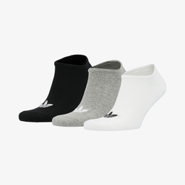 adidas: Белые носки  Trefoil