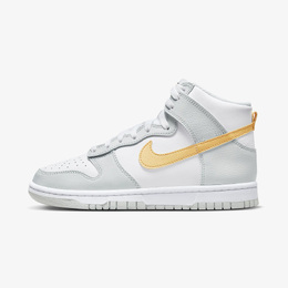 Nike: Белые кеды  Dunk High