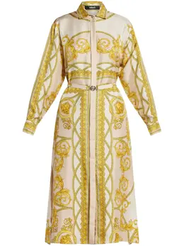 Versace: Шёлковая рубашка  La Coupe des Dieux