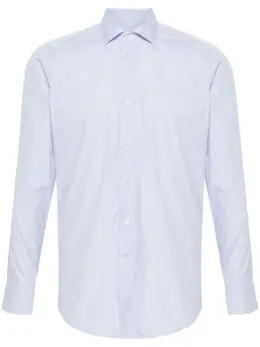Canali: Рубашка в полоску 