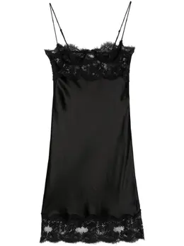 Saint Laurent: Платье-комбинация 