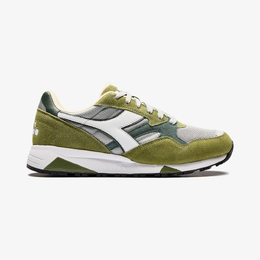 Diadora: Зелёные кроссовки 