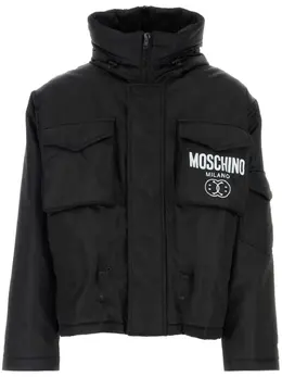 Moschino: Куртка с принтом 