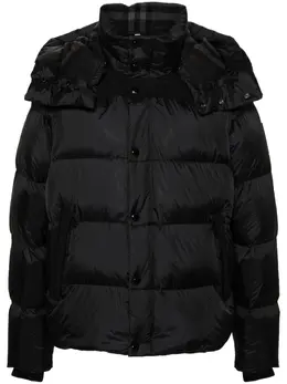 Burberry: Чёрная куртка 