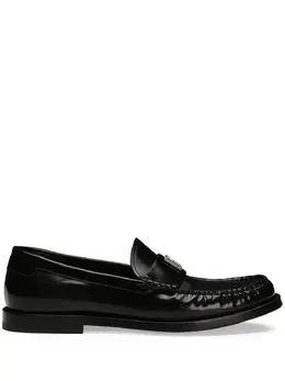 Dolce & Gabbana: Чёрные лоферы 