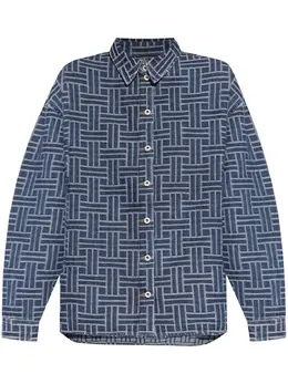 Kenzo: Джинсовая рубашка 