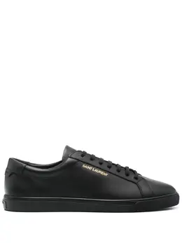 Saint Laurent: Чёрные кроссовки  Andy