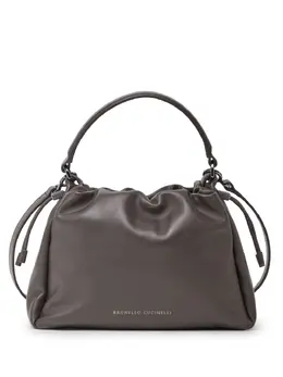Brunello Cucinelli: Коричневая сумка 