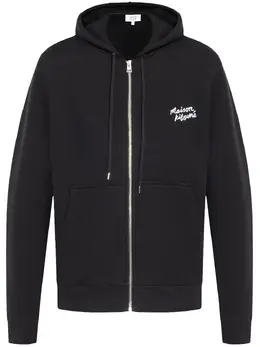 Maison Kitsuné: Чёрная толстовка 