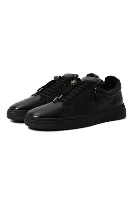 Giuseppe Zanotti Design: Чёрные кеды 
