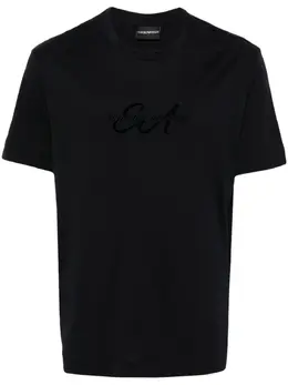 Emporio Armani: Синяя футболка 