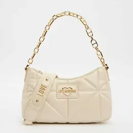 LOVE MOSCHINO: Светлая сумка 