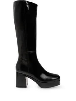 Gianvito Rossi: Чёрные ботинки 