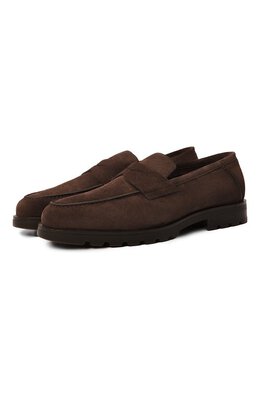 Santoni: Чёрные туфли 