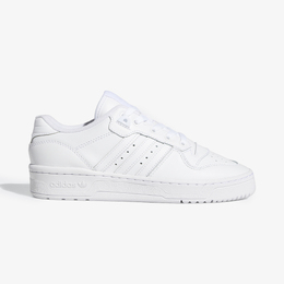 adidas: Белые кеды  Rivalry Low