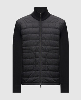 Moncler: Чорні куртки 