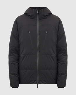 Moncler: Чорні куртки 