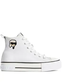 Karl Lagerfeld: Белые кроссовки 