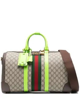 Gucci: Бежевая спортивная сумка 