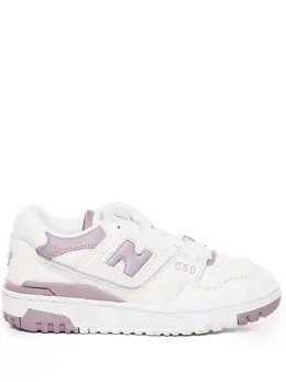 New Balance: Белые кроссовки  550