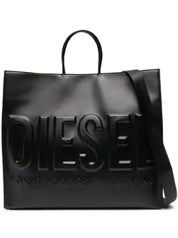 Diesel: Чёрная сумка-шоппер 