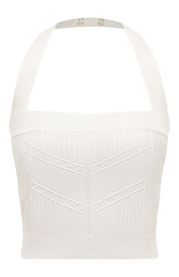 Balmain: Топ из вискозы 