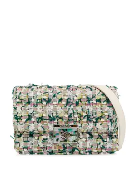 CHANEL Pre-Owned: Белая сумка через плечо 