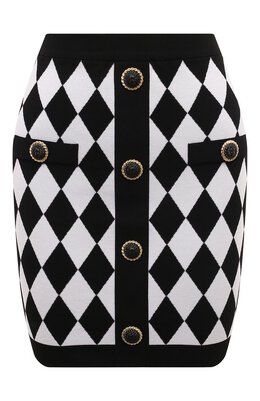 Balmain: Юбка из вискозы 