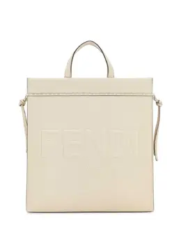 FENDI: Белая сумка-шоппер 