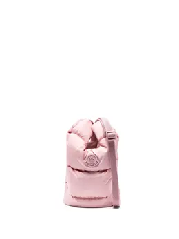 Moncler: Розовая сумка через плечо  Legere
