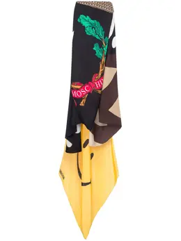 Moschino: Юбка с принтом 
