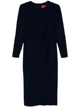 Carolina Herrera: Драпированное платье 