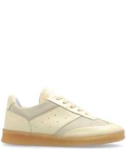 MM6 Maison Margiela: Бежевые кроссовки 