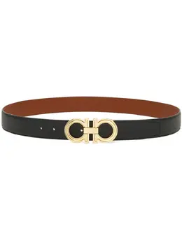 Ferragamo: Ремень  Gancini
